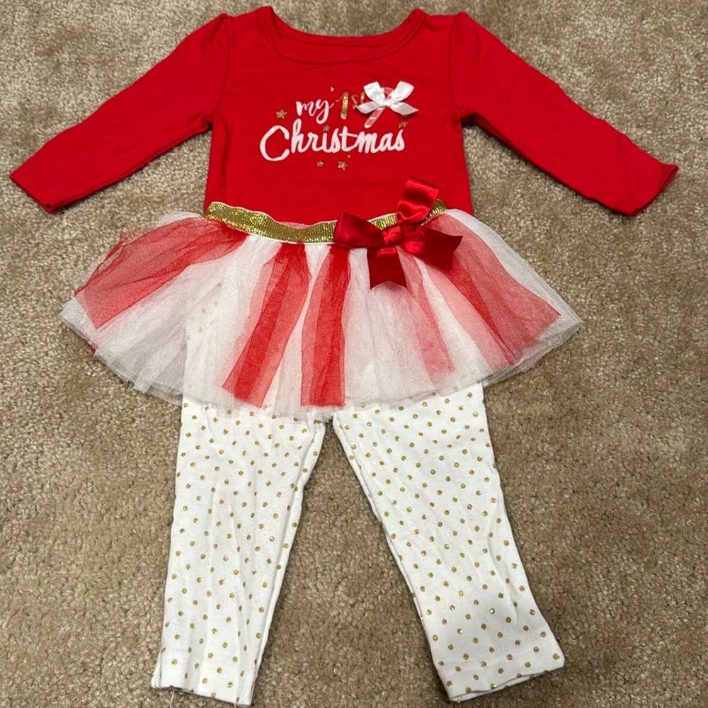 Baby Essentials 1st Christmas outfit
